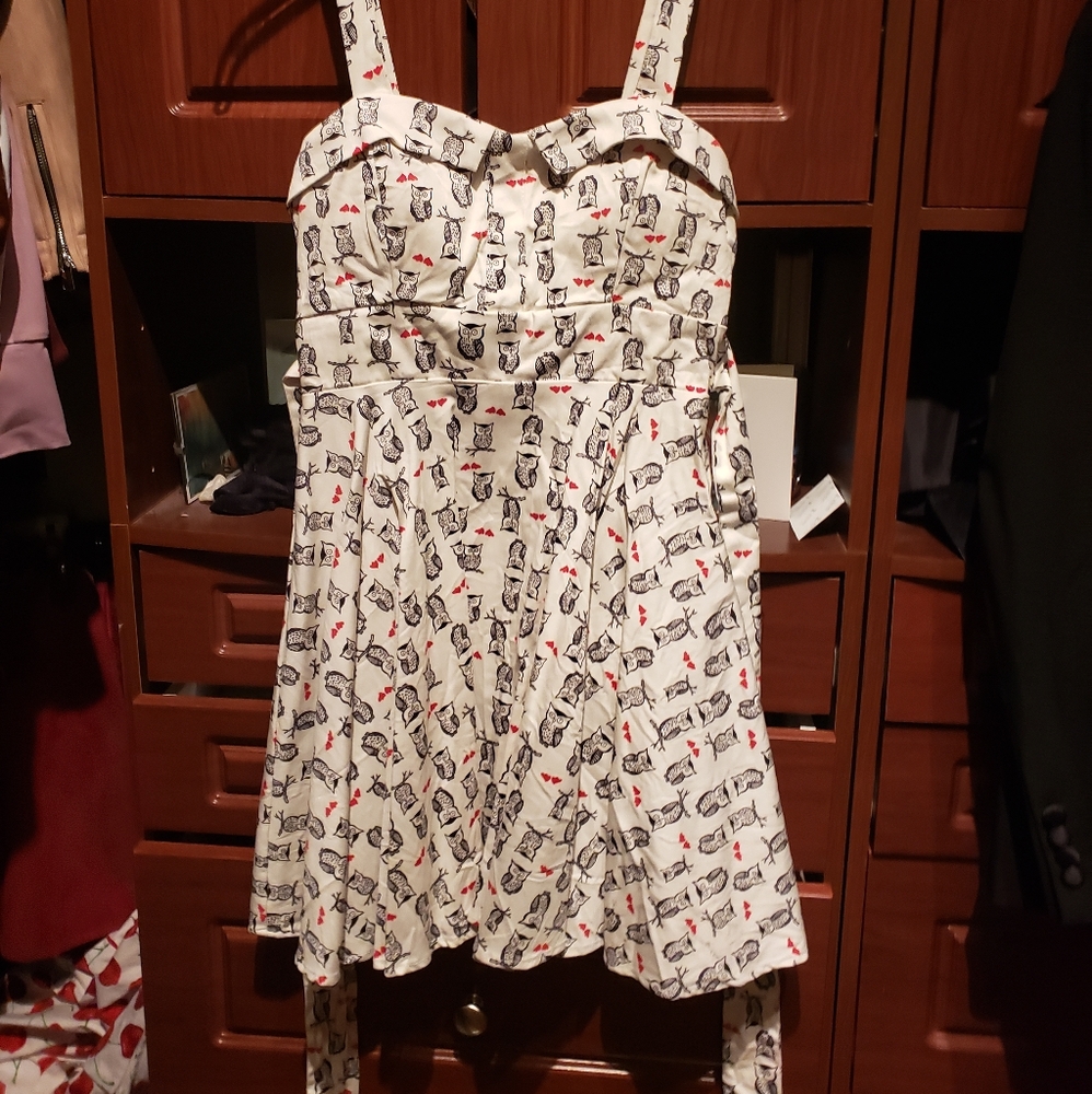 Ixia owl dress modcloth